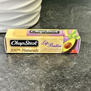 NEW Chapstick 100% Naturals Lip Butter Full Size Sealed
